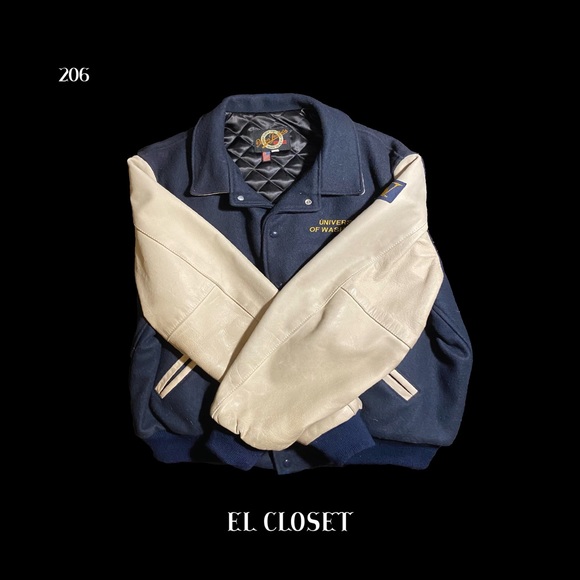 DEHEN JACKETS HUSKIES VARSITY JACKET - Picture 2 of 5